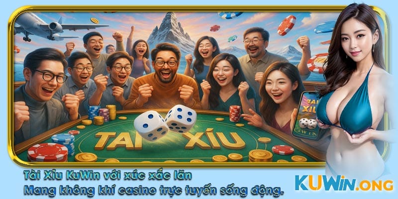 Tài Xỉu KuWin với bảng cược rõ ràng, mang đến trải nghiệm cá cược mượt mà.